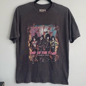 pull and bear band t shirt